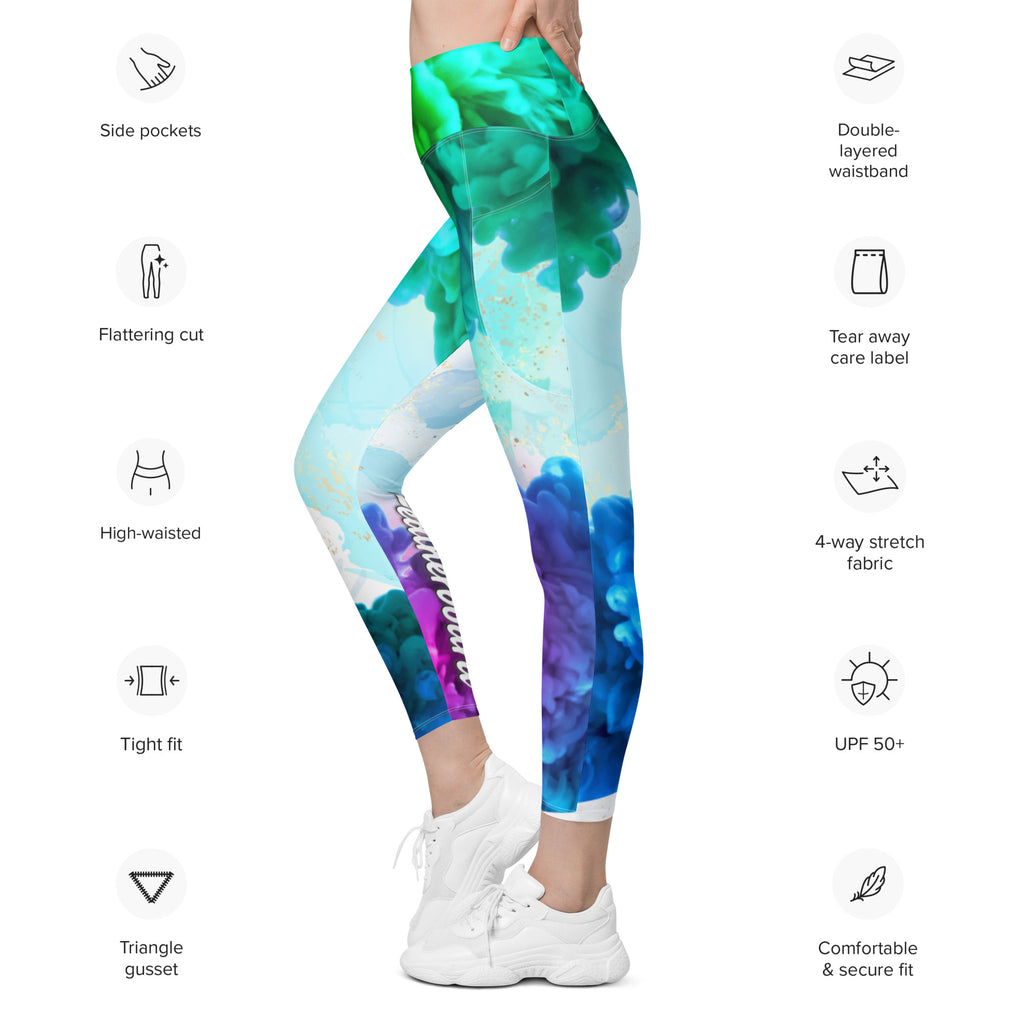Ink Cadillac Women's Leggings with Pockets
