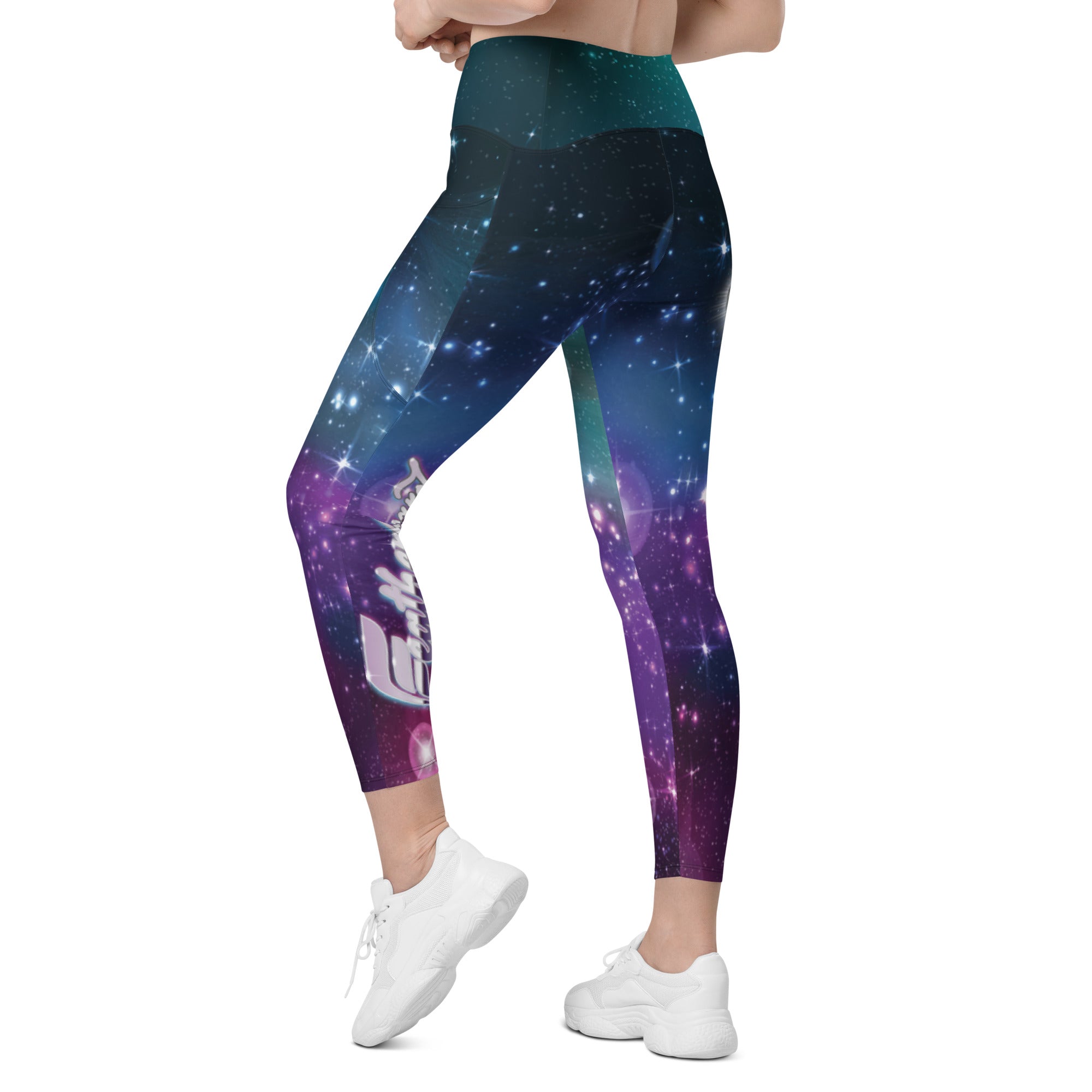 To The Moon Women's Leggings with Pockets