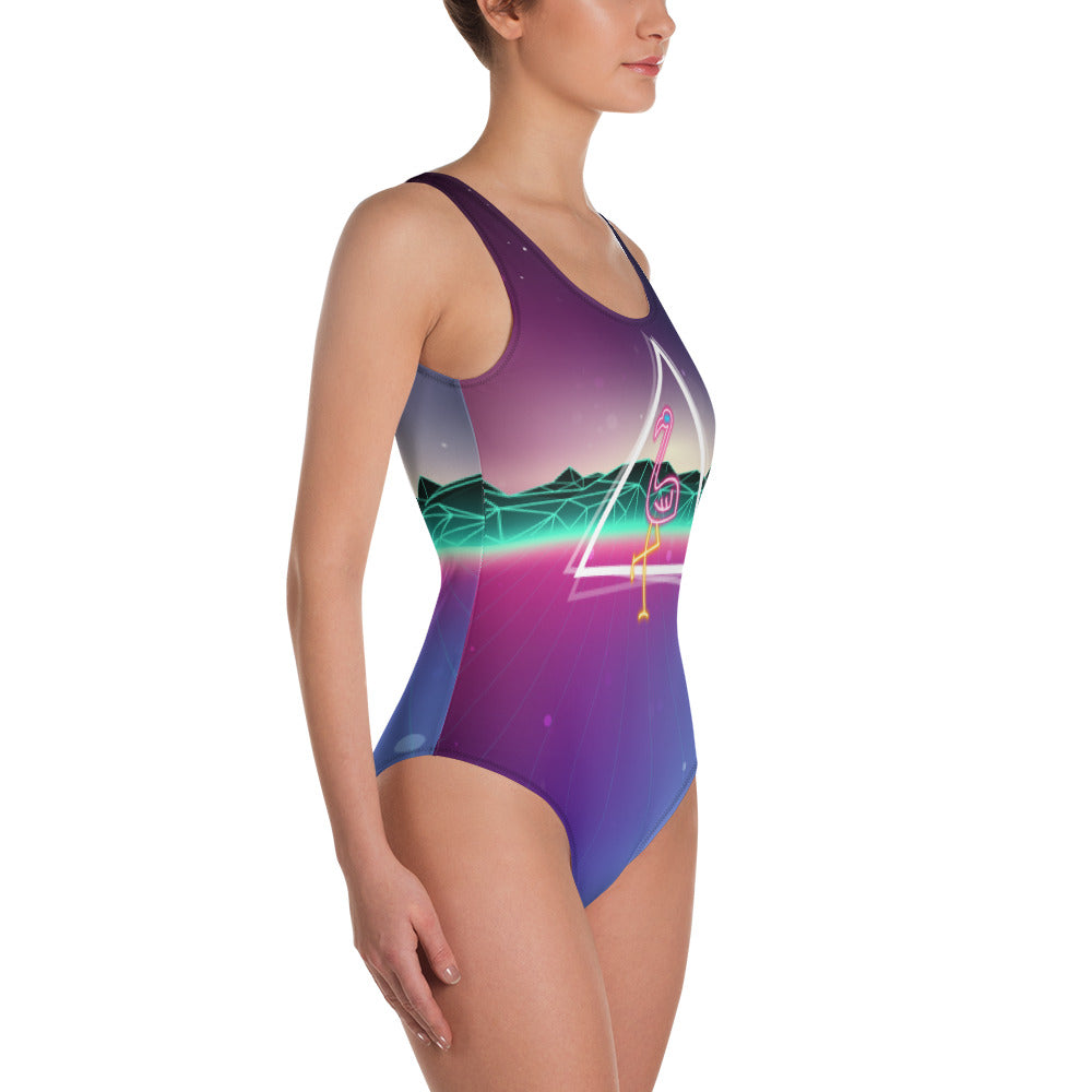 Once a Neon Time One-Piece Swimsuit