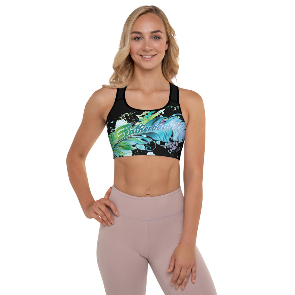 Feather Padded Sports Bra