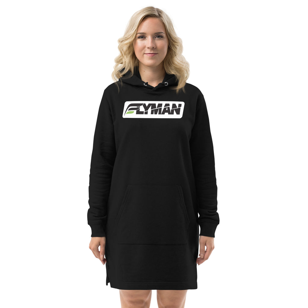 Flyman Print Women's Hoodie Dress