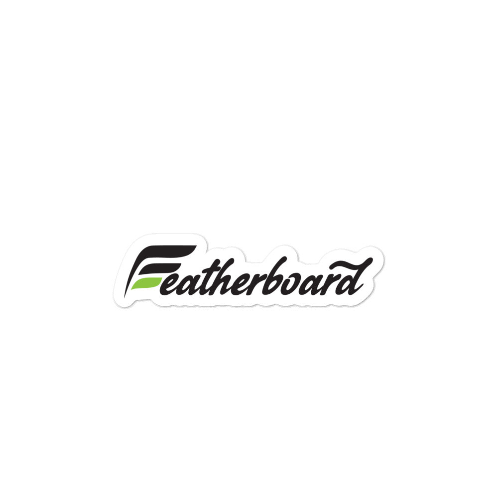Featherboard Bubble-free Stickers