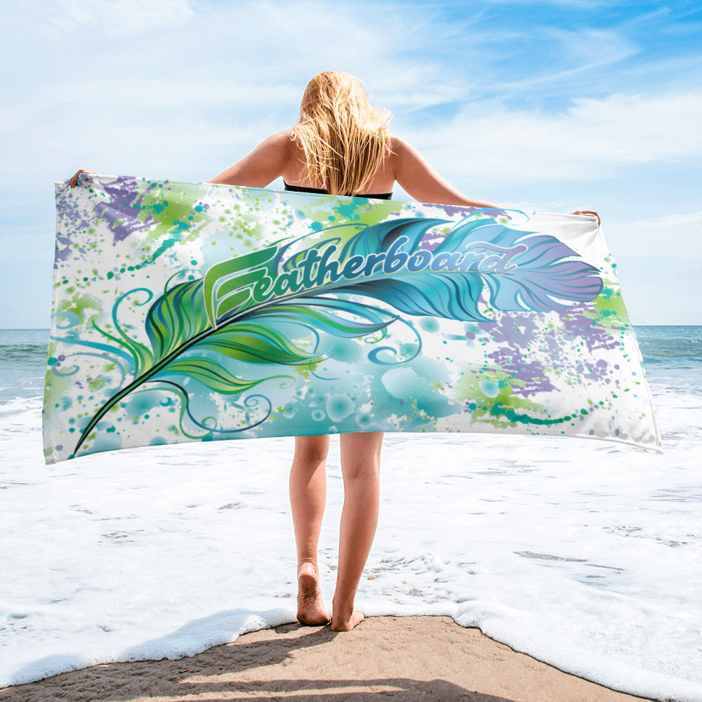 Featherboard Beach Towel